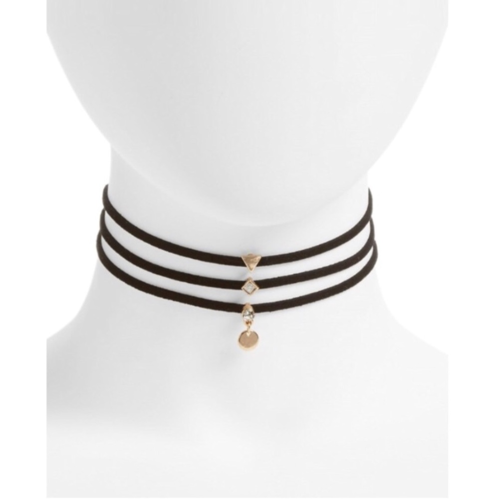 Layered Choker with charms